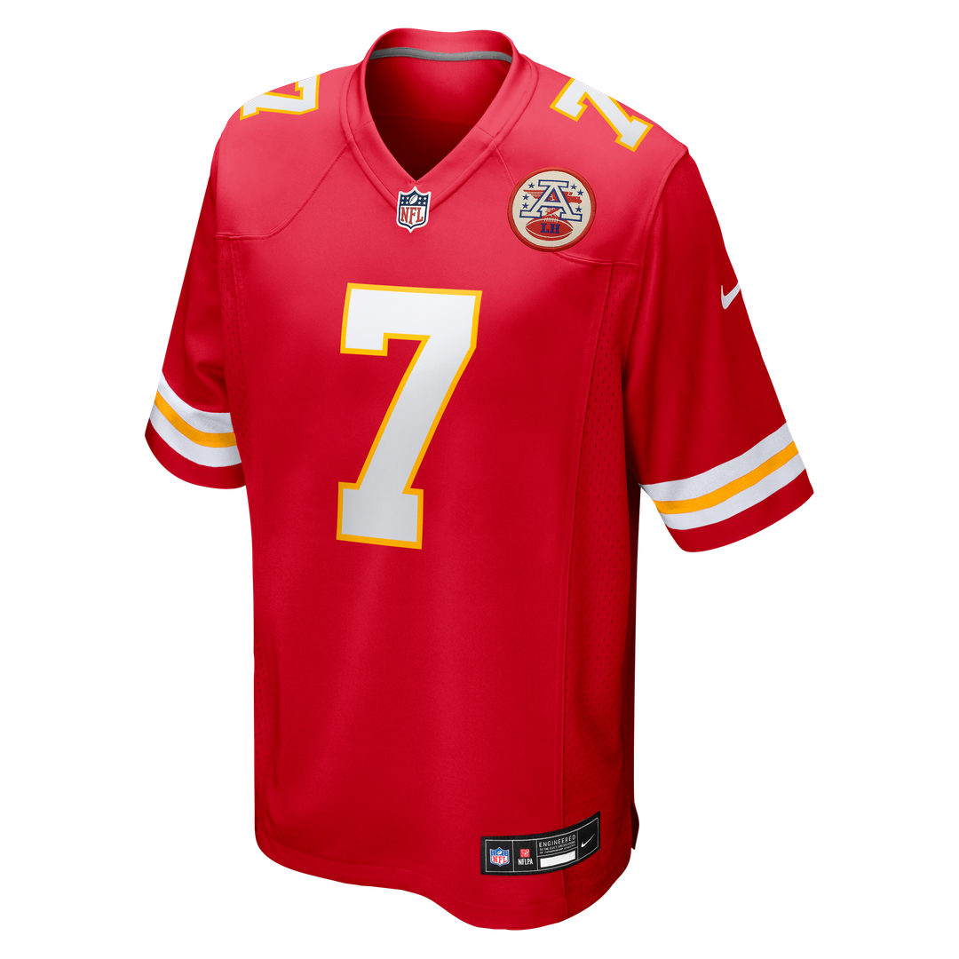Harrison Butker Kansas City Chiefs Nike Red Game Jersey