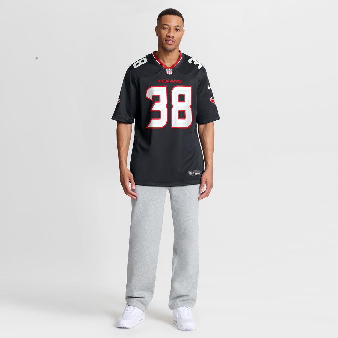 Kai Kroeger Houston Texans Nike Navy Team Game Jersey