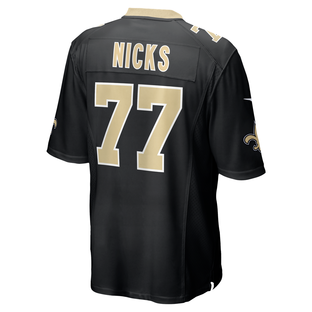 Carl Nicks New Orleans Saints Nike Black Game Retired Player Jersey