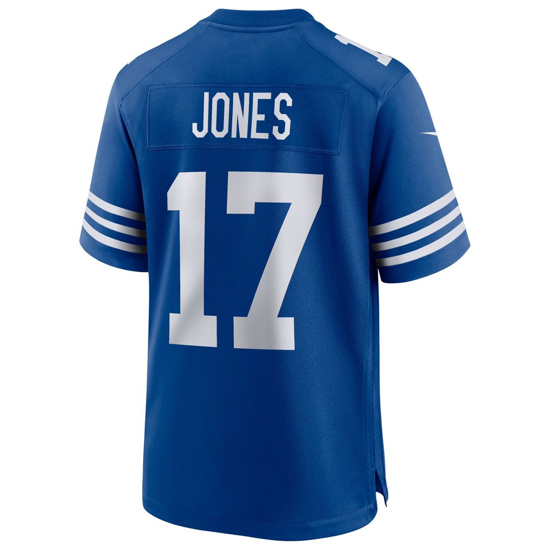 Daniel Jones Indianapolis Colts Nike Royal Alternate Game Jersey