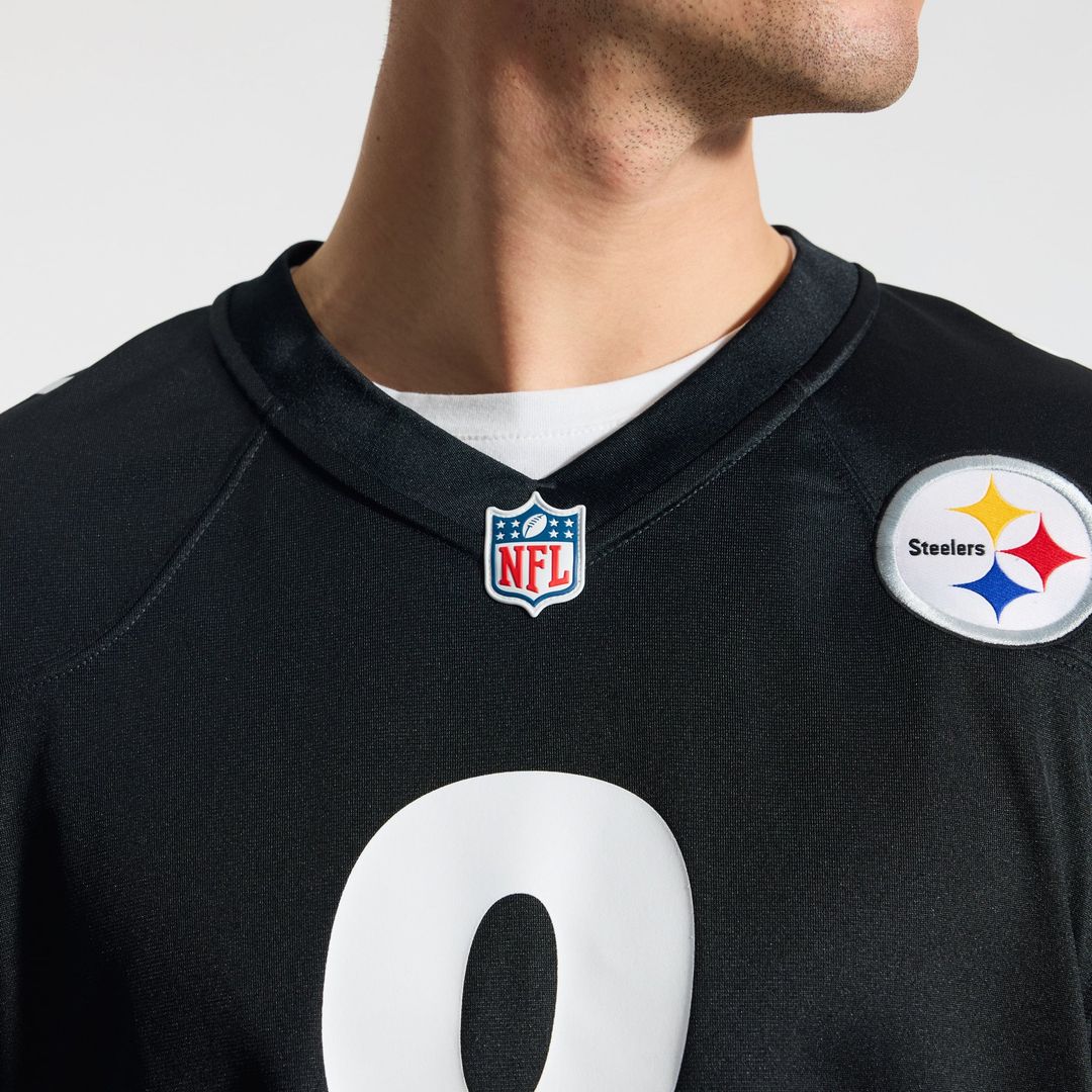 Aaron Rodgers Pittsburgh Steelers Nike Gold Alternate 1933 Throwback Game Jersey