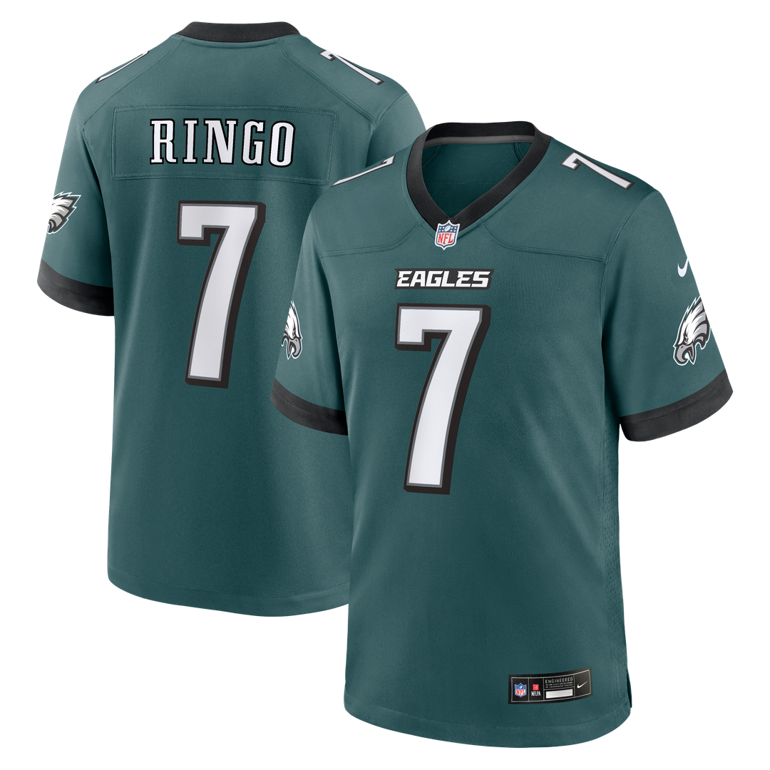Kelee Ringo Philadelphia Eagles Nike Midnight Green Team Game Jersey
