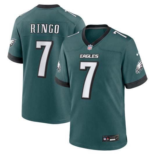 Kelee Ringo Philadelphia Eagles Nike Midnight Green Team Game Jersey