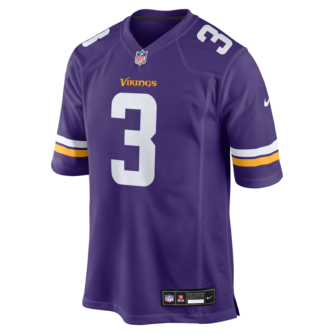 Jordan Addison Minnesota Vikings Nike White Alternate Game Player Jersey