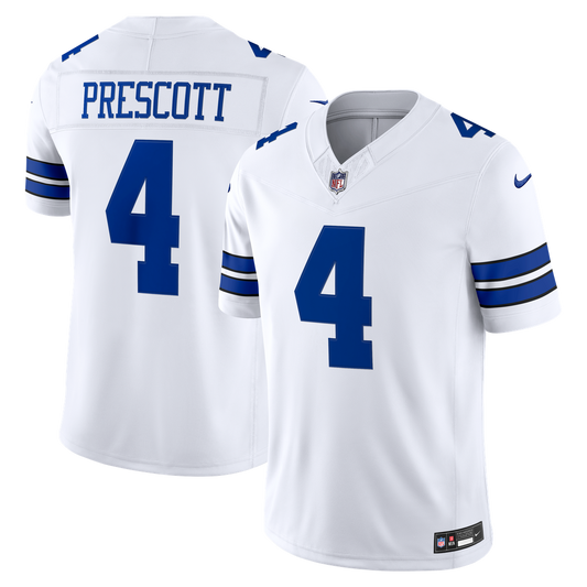 Dak Prescott Dallas Cowboys Nike White Vapor F.U.S.E. Stitched Limited Jersey