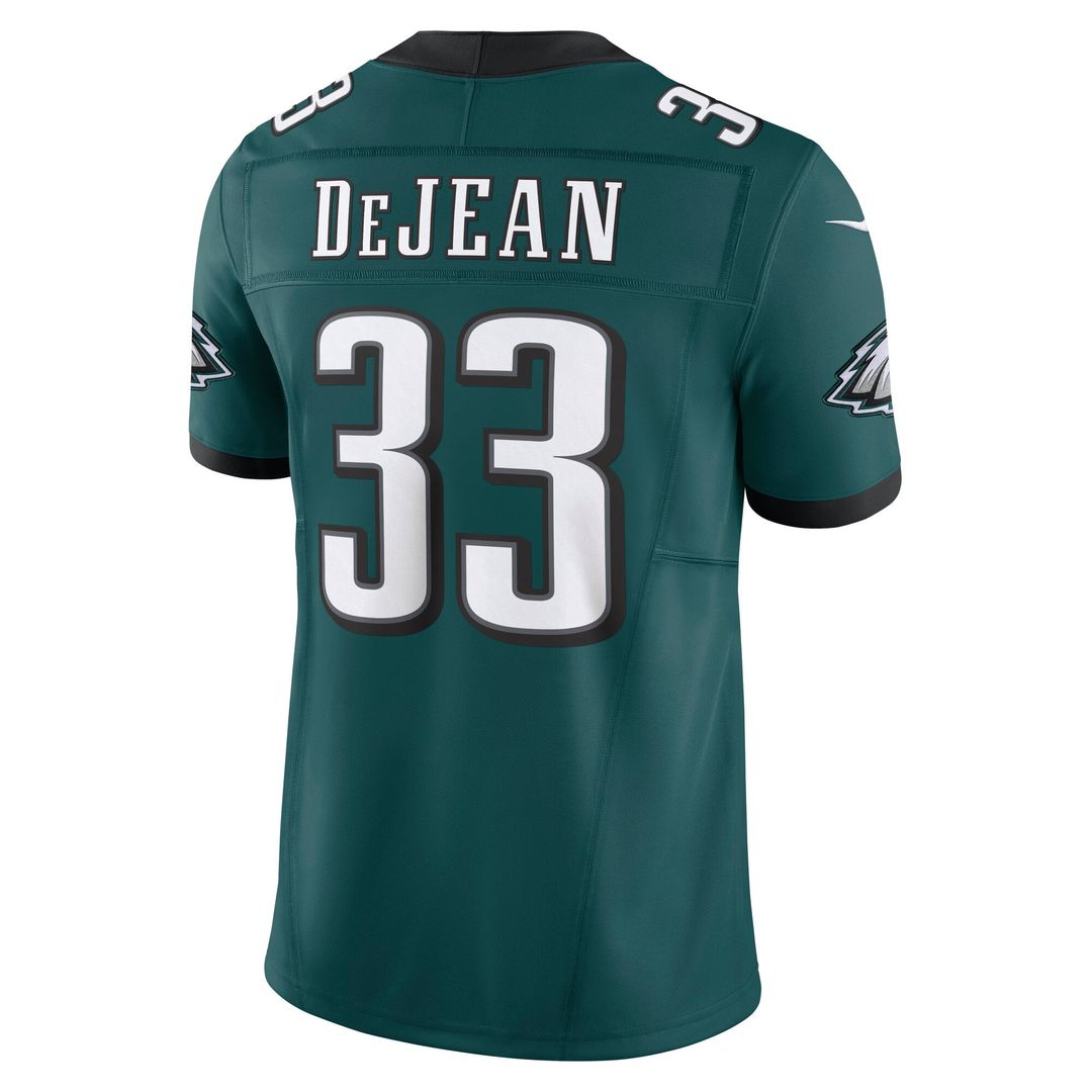 Cooper DeJean Philadelphia Eagles Nike Midnight Green Team Vapor F.U.S.E. Limited Jersey
