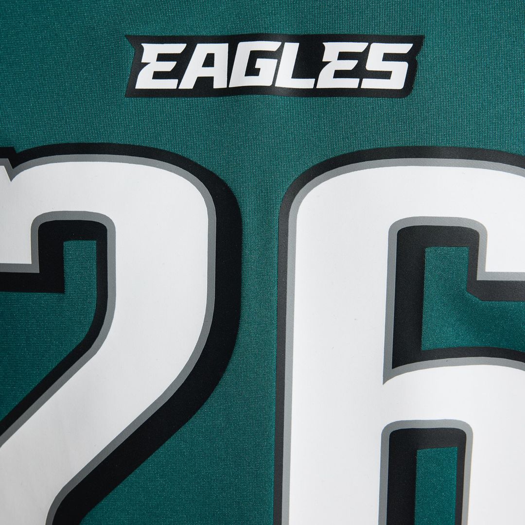 Saquon Barkley Philadelphia Eagles Nike White Game Jersey