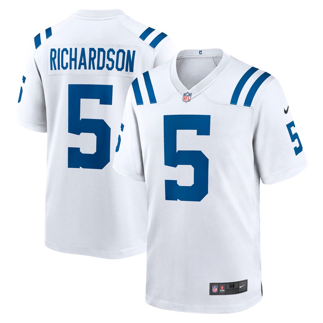 Anthony Richardson Indianapolis Colts Nike White Game Jersey