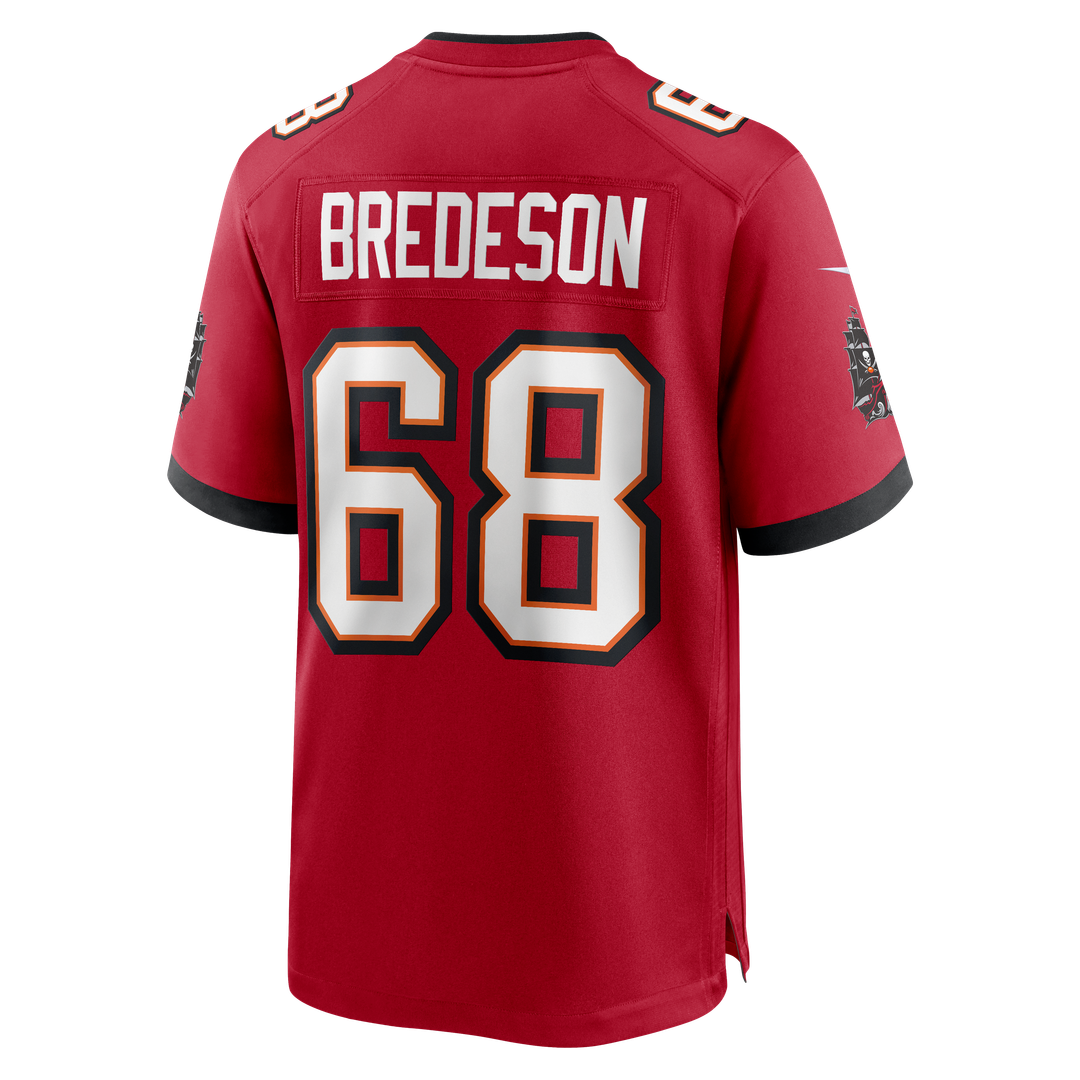 Ben Bredeson Tampa Bay Buccaneers Nike Red Game Jersey