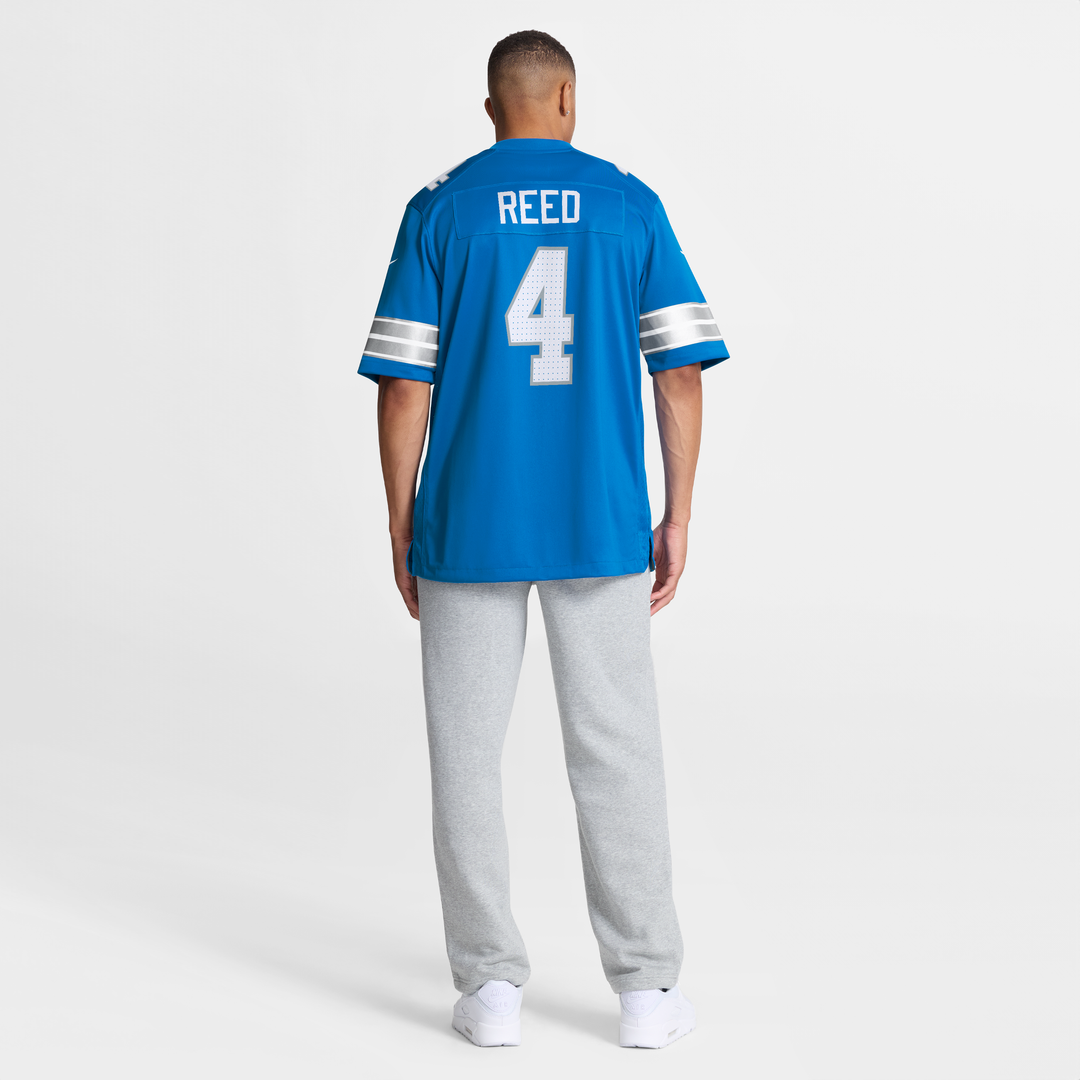 D.J. Reed Detroit Lions Nike Blue Team Game Jersey