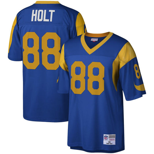 Torry Holt Los Angeles Rams Mitchell & Ness Royal Legacy Replica Jersey