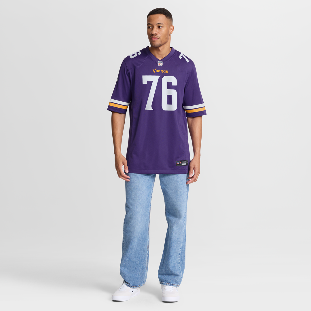 Will Fries Minnesota Vikings Nike Purple Team Game Jersey