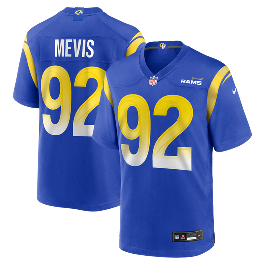 Harrison Mevis Los Angeles Rams Nike Royal Team Game Jersey