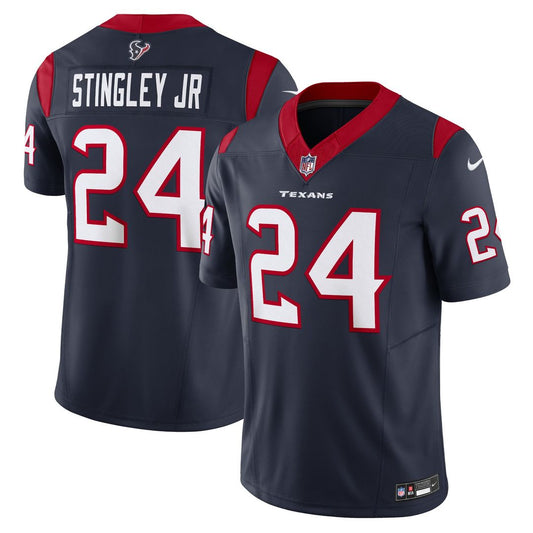 Derek Stingley Jr. Houston Texans Nike Navy Vapor F.U.S.E. Limited Jersey