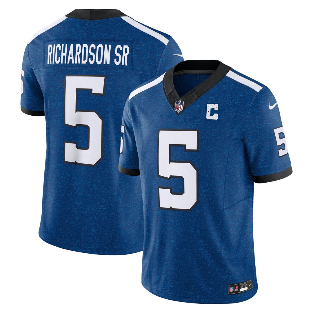 Anthony Richardson Indianapolis Colts Nike Royal Vapor F.U.S.E. Limited Jersey