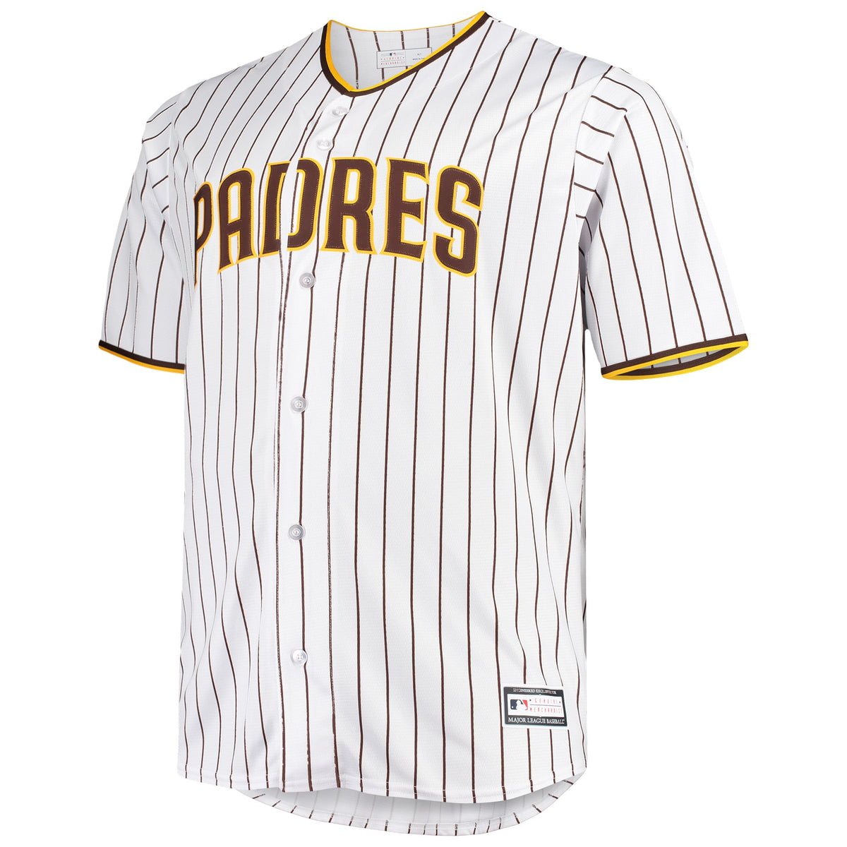 San Diego Padres White/Brown Big & Tall Home Replica Team Jersey