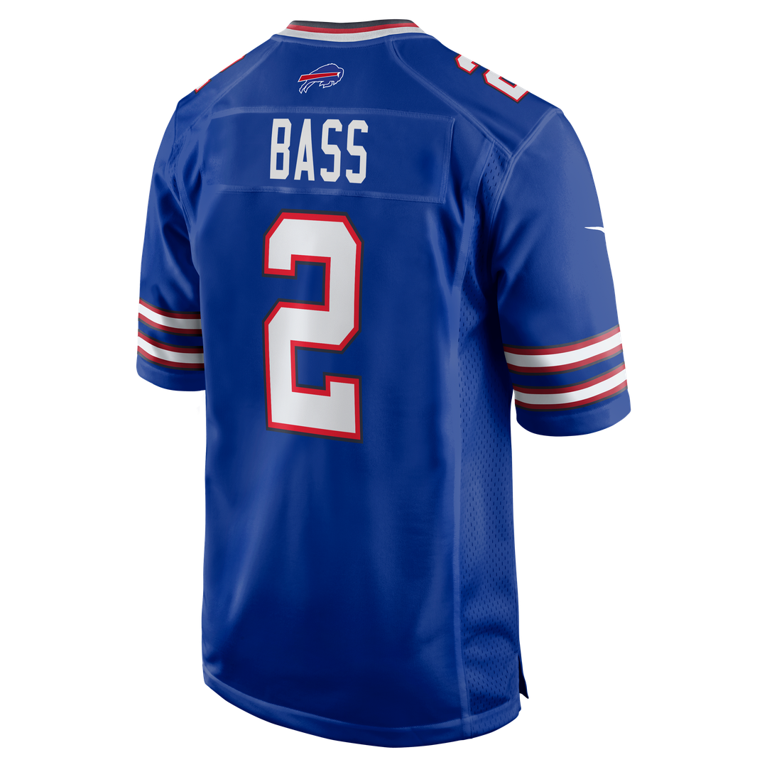Tyler Bass Buffalo Bills Nike Royal Game Player Jersey