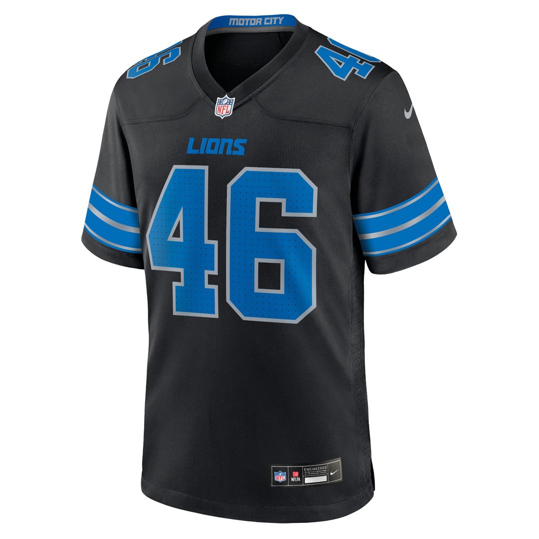 Jack Campbell Detroit Lions Nike White White Game Jersey