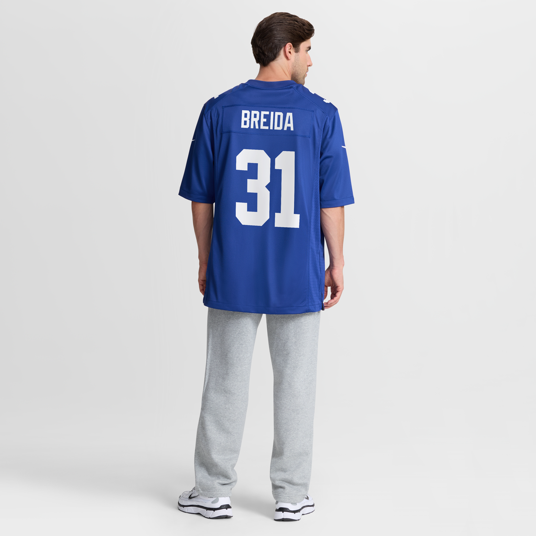 Matt Breida New York Giants Nike Royal Game Jersey