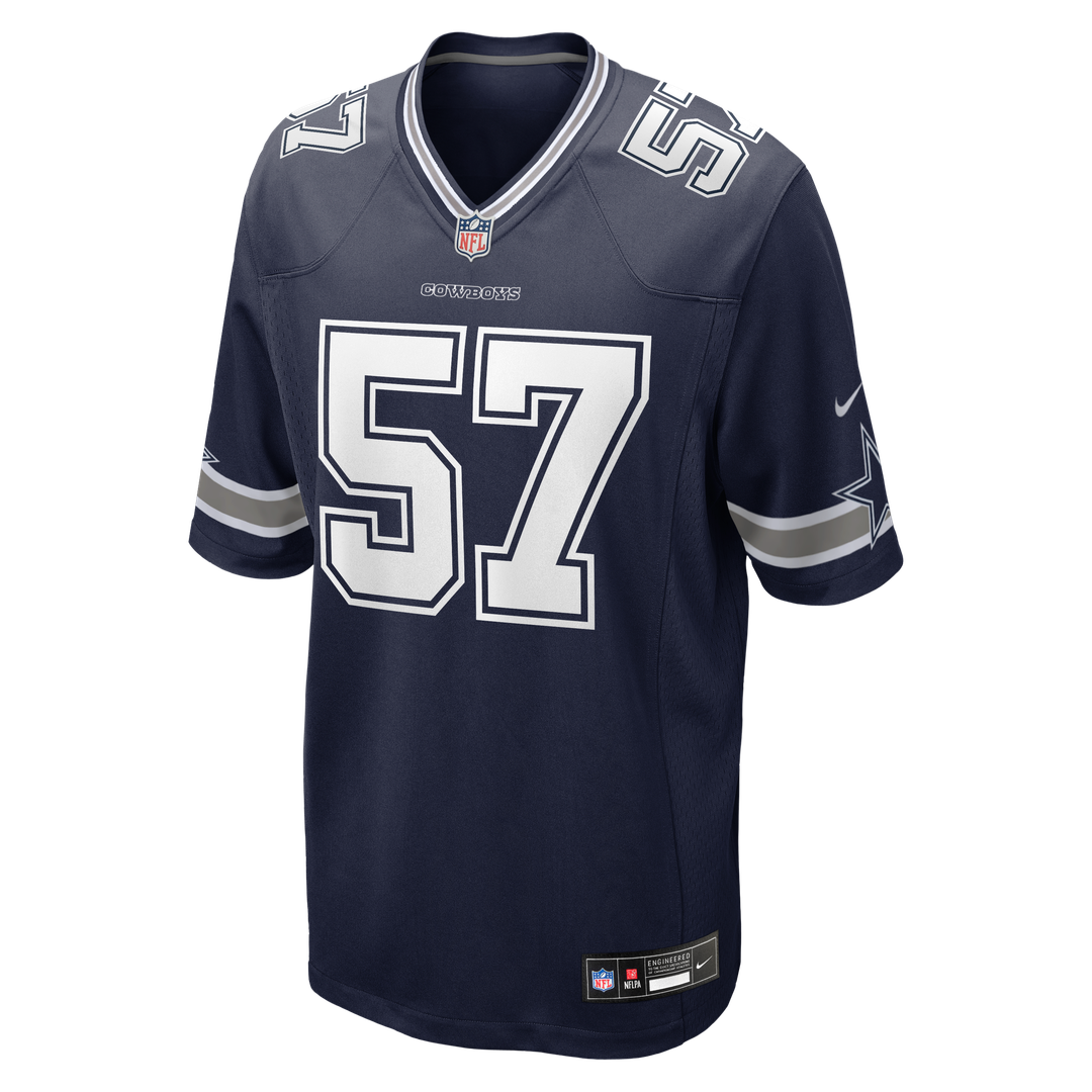 Malachi Lawrence Dallas Cowboys Nike Navy Team Game Jersey
