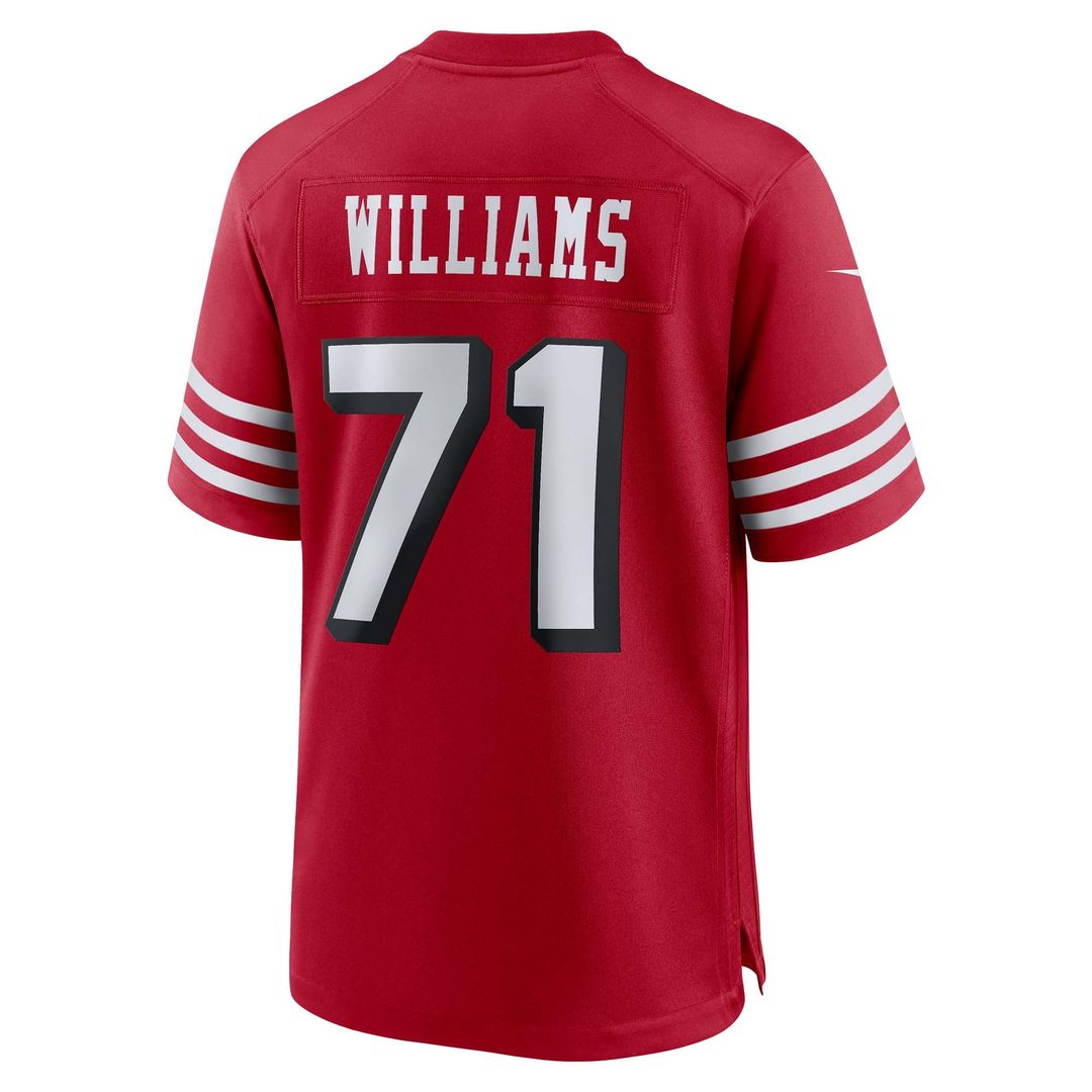 Trent Williams San Francisco 49ers Nike Scarlet Alternate Game Jersey