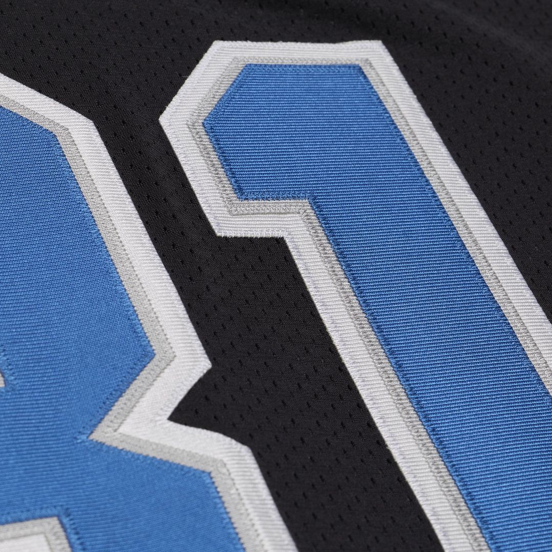 Calvin Johnson Detroit Lions Mitchell & Ness Black 2007 Authentic Throwback Jersey