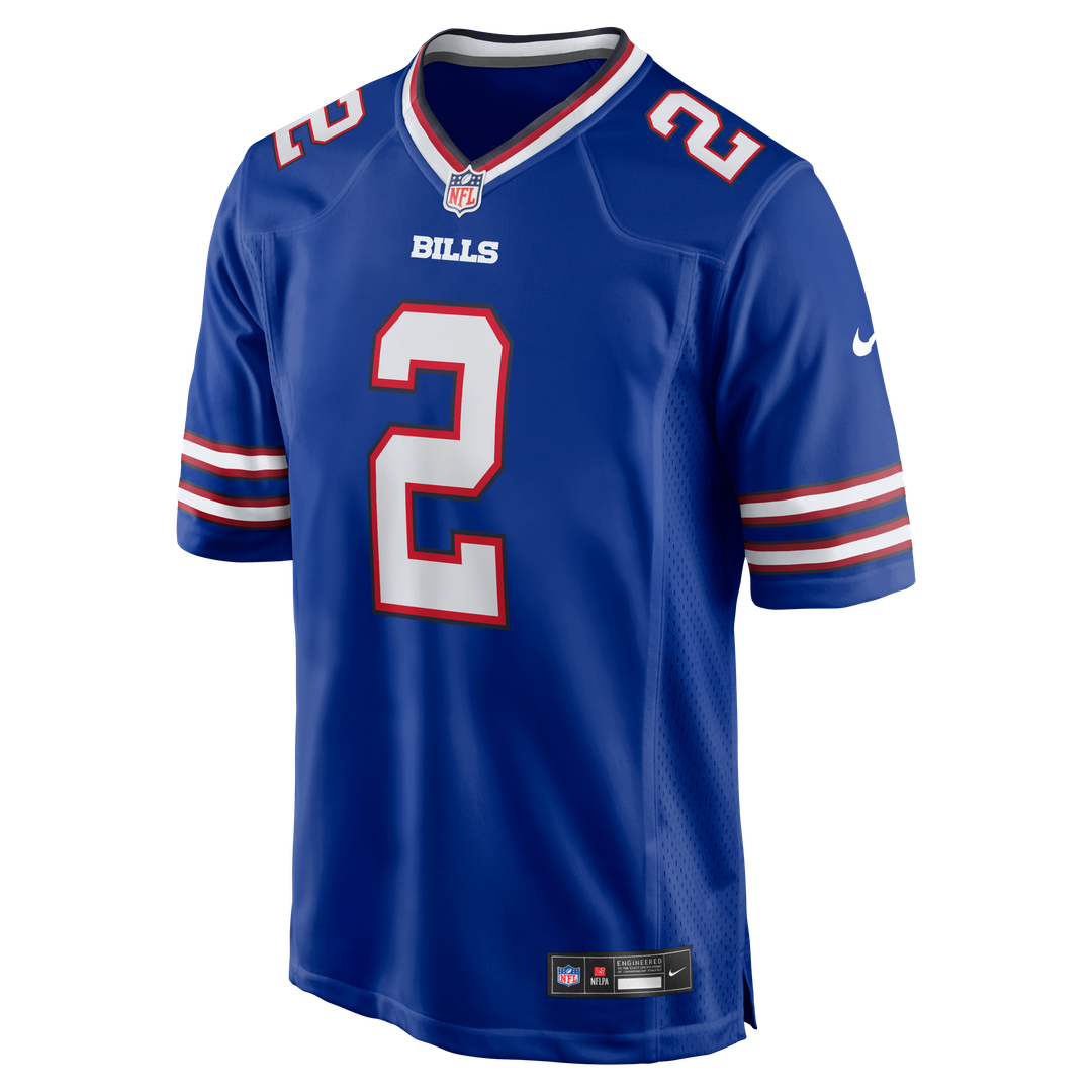 Tyler Bass Buffalo Bills Nike Royal Game Player Jersey