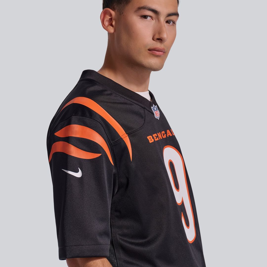 Joe Burrow Cincinnati Bengals Nike Black Player Game Jersey