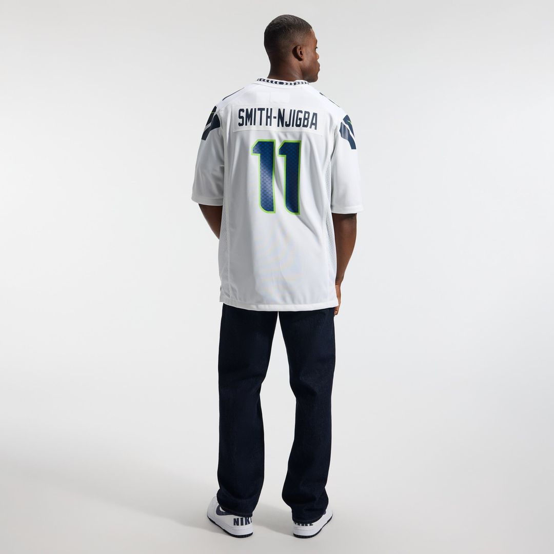 Jaxon Smith-Njigba Seattle Seahawks Nike College Navy Game Jersey