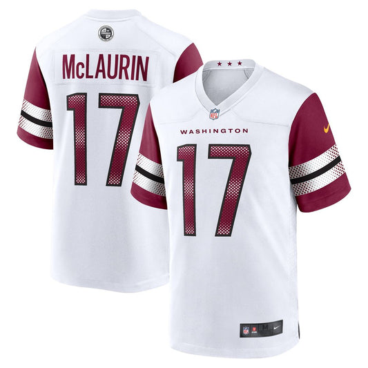 Terry McLaurin Washington Commanders Nike White Game Jersey