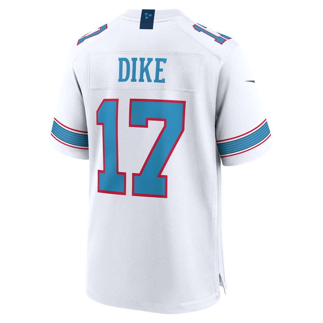 Chimere Dike Tennessee Titans Nike Light Blue Team Game Jersey