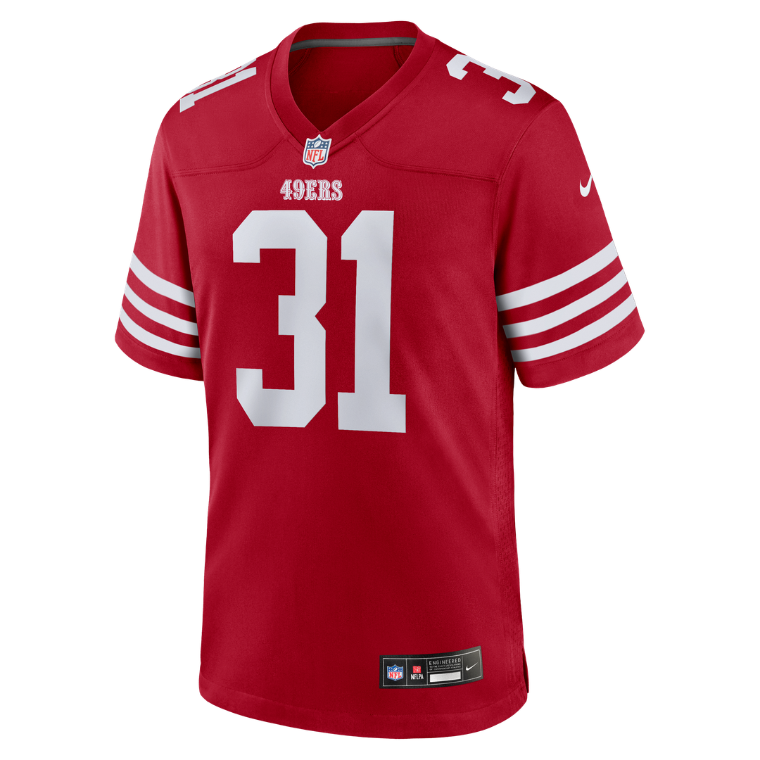 Isaac Guerendo San Francisco 49ers Nike Scarlet Game Jersey