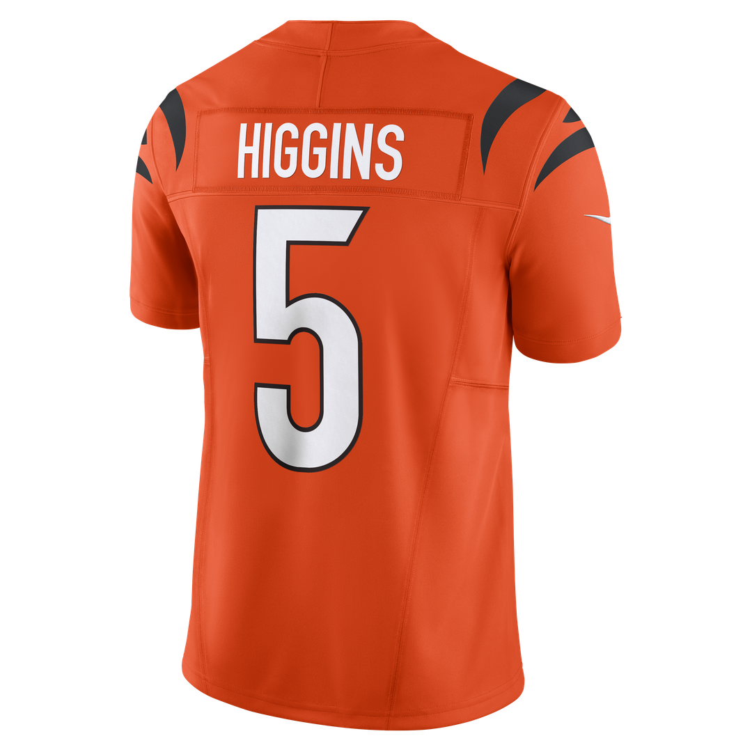 Tee Higgins Cincinnati Bengals Nike Orange Vapor F.U.S.E. Limited Jersey
