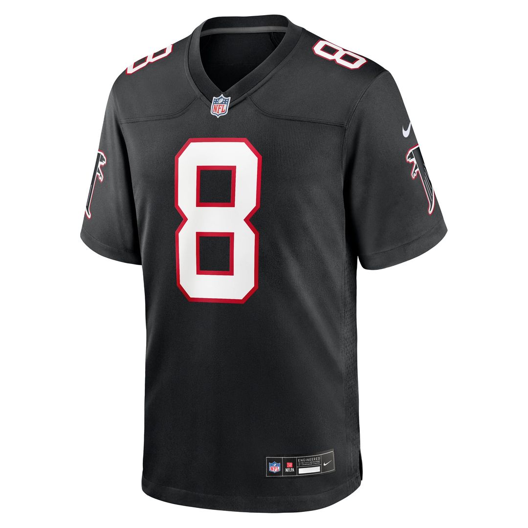 Kyle Pitts Sr. Atlanta Falcons Nike Black Alternate Game Jersey