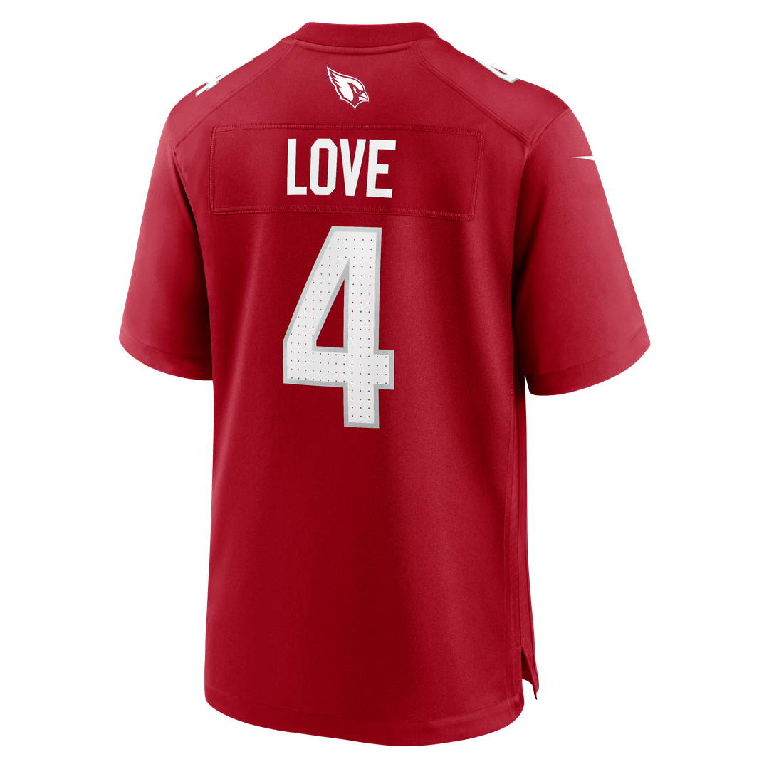 Jeremiyah Love Arizona Cardinals Nike Cardinal Team Game Jersey
