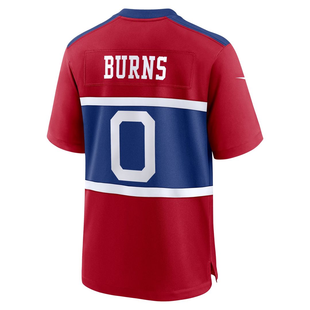 Brian Burns New York Giants Nike Century Red Alternate Game Jersey