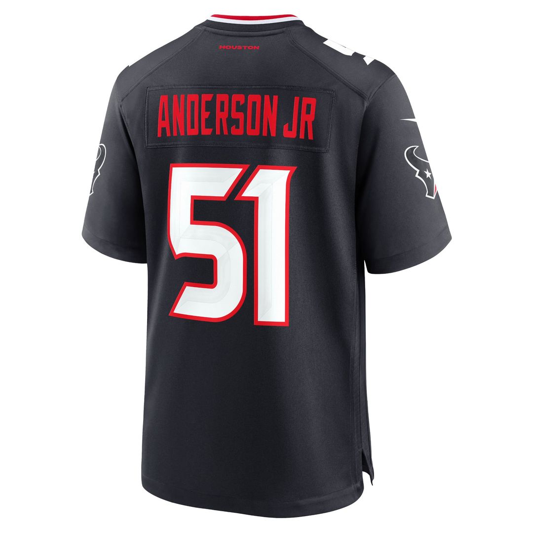 Will Anderson Jr. Houston Texans Nike Navy Game Jersey