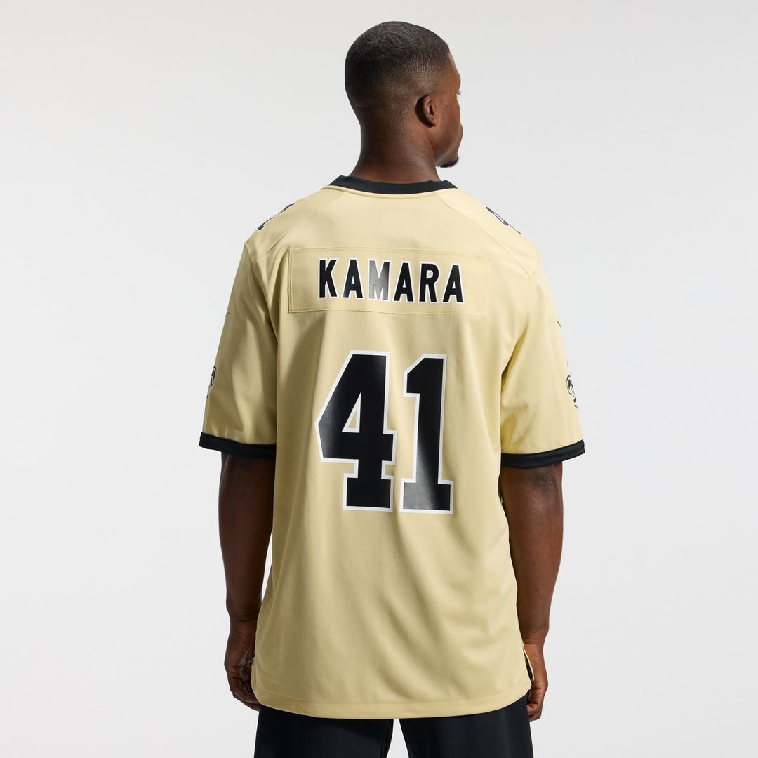 Alvin Kamara New Orleans Saints Nike White Alternate Game Jersey