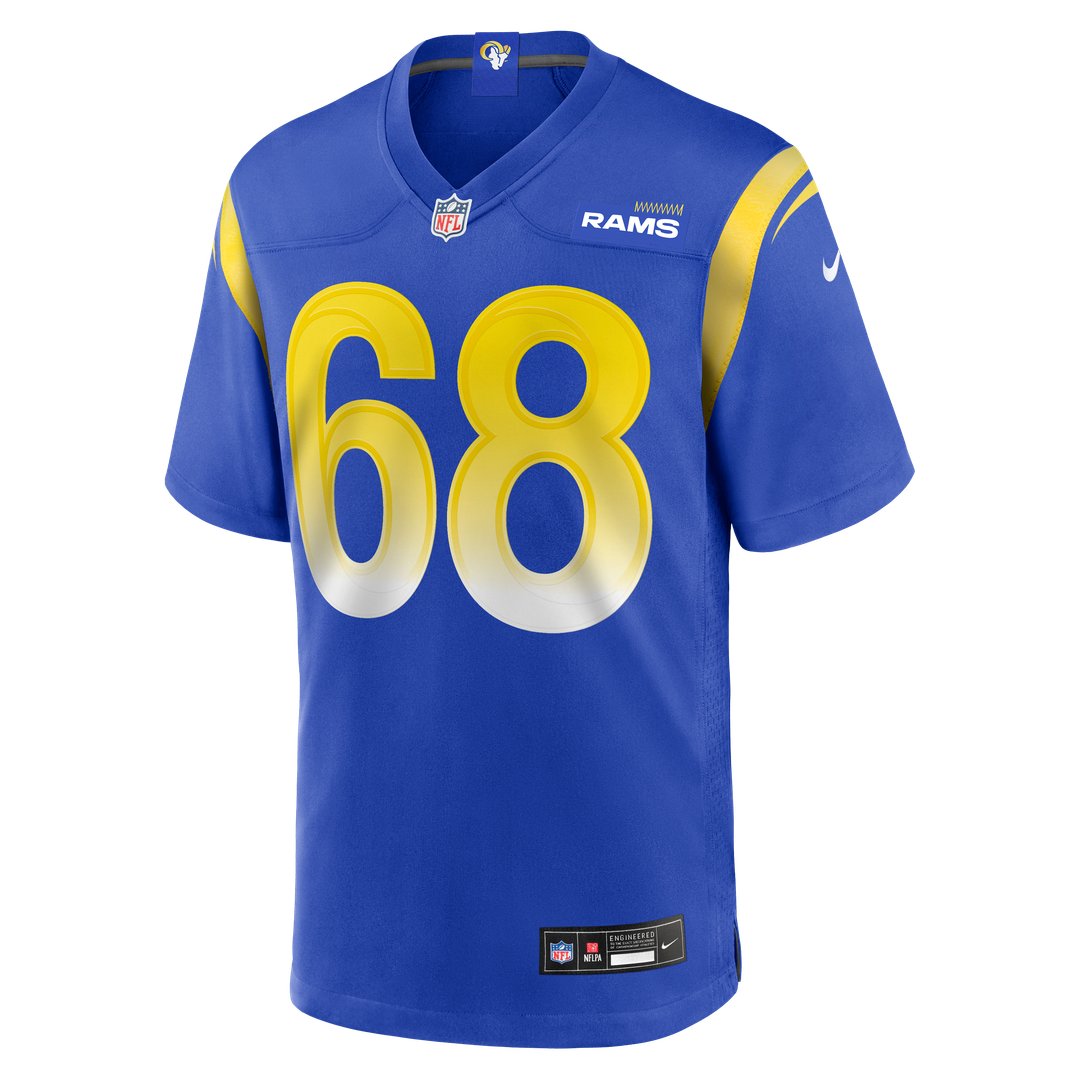Mike McAllister Los Angeles Rams Nike Royal Home Game Jersey