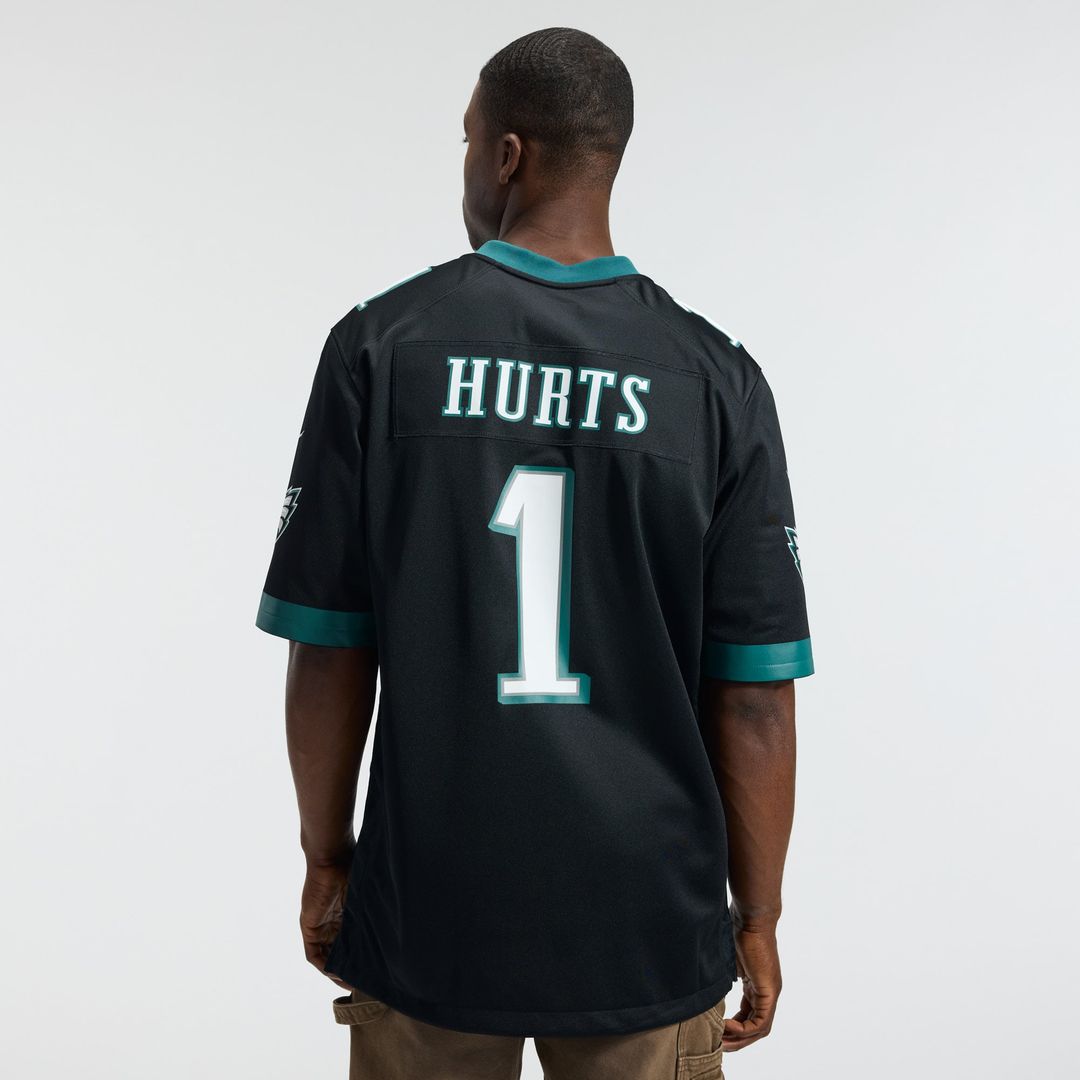 Jalen Hurts Philadelphia Eagles Nike Midnight Green Team Game Jersey