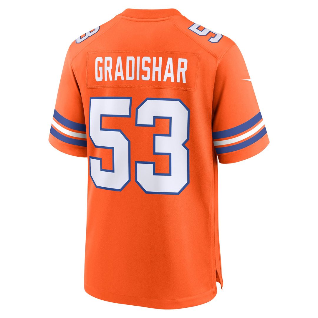 Randy Gradishar Denver Broncos Nike Orange Retired Player Alternate Game Jersey