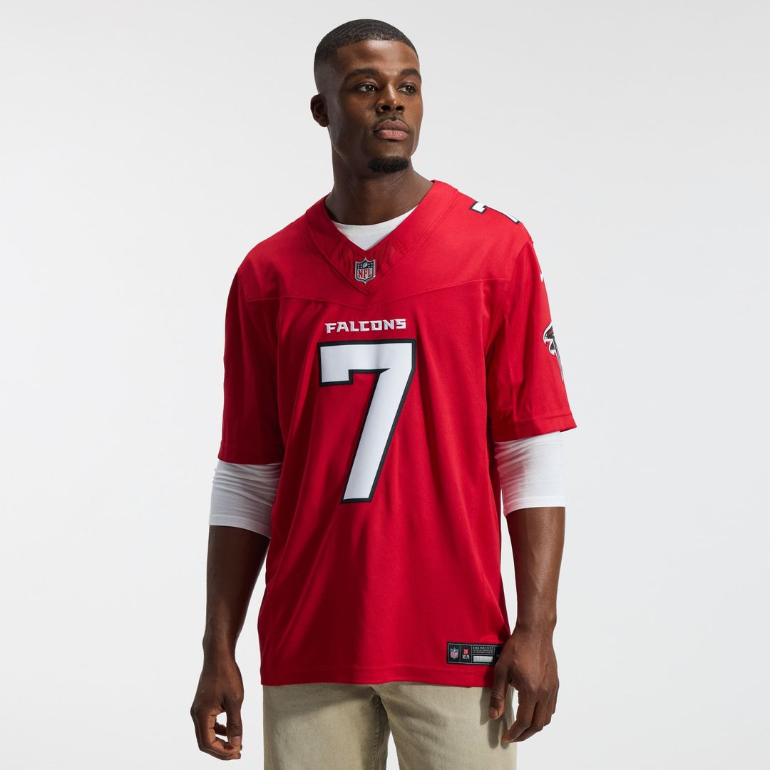 Bijan Robinson Atlanta Falcons Nike Black Alternate Throwback Vapor F.U.S.E. Stitched Limited Jersey