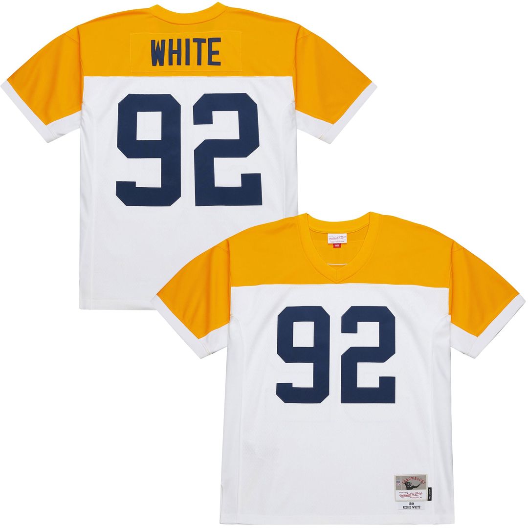 Reggie White Green Bay Packers Mitchell & Ness White 1994 Legacy Replica Jersey