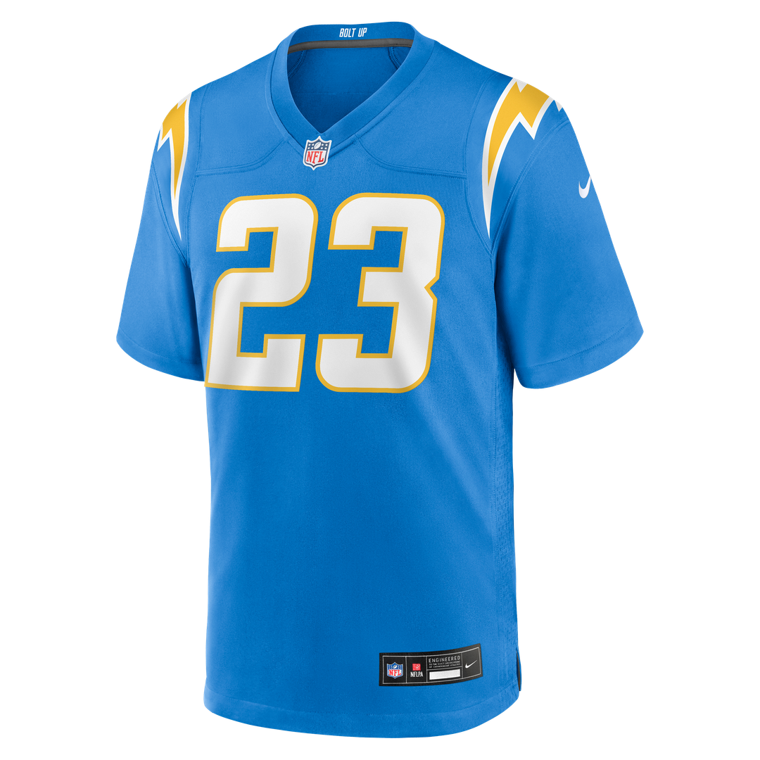 Tony Jefferson Los Angeles Chargers Nike Powder Blue Team Game Jersey
