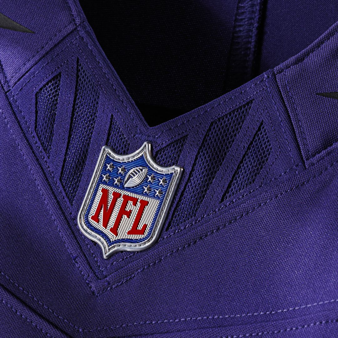 Kyle Hamilton Baltimore Ravens Nike Purple Team Vapor F.U.S.E. Stitched Limited Jersey