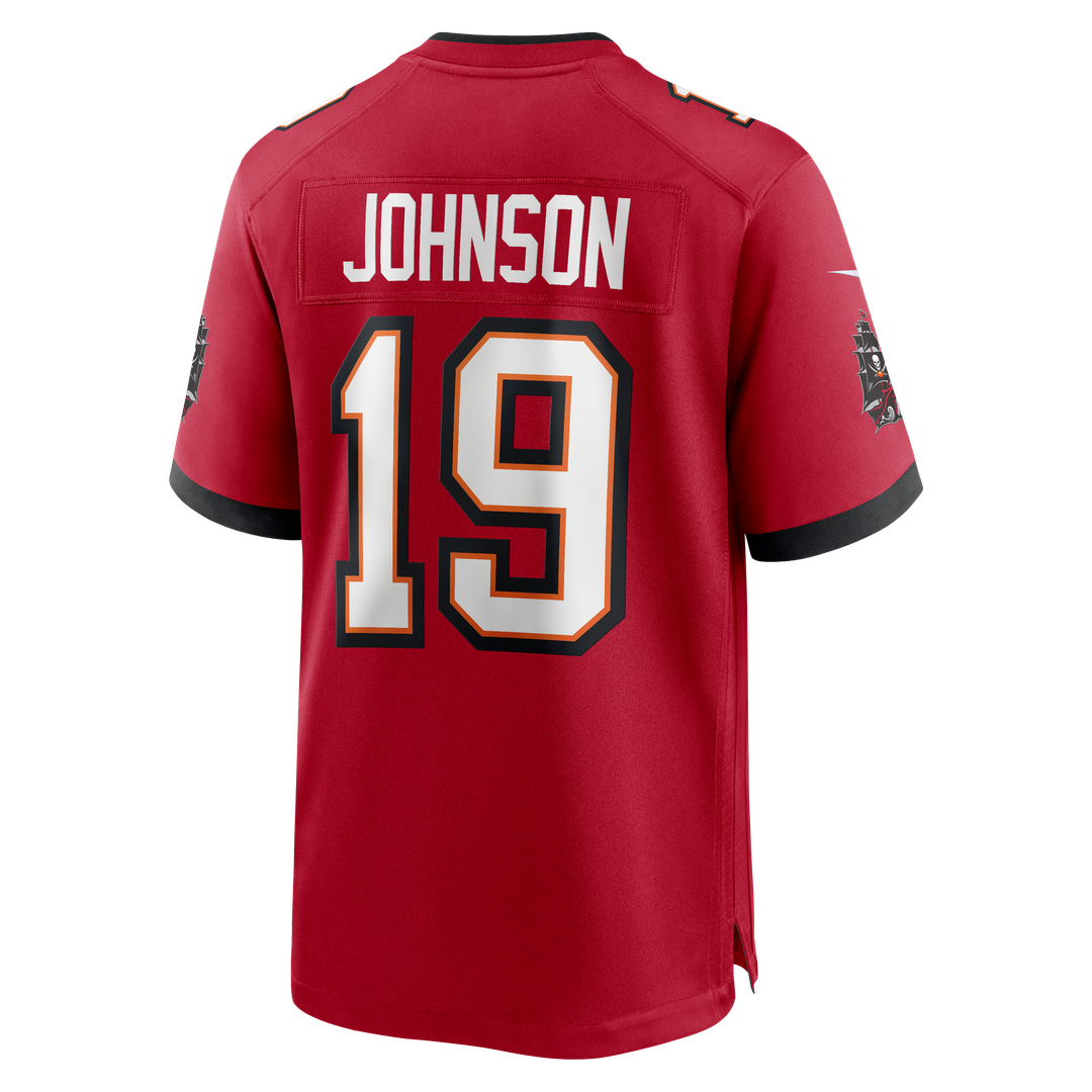 Keyshawn Johnson Tampa Bay Buccaneers Nike Red Game Retired Player Jersey