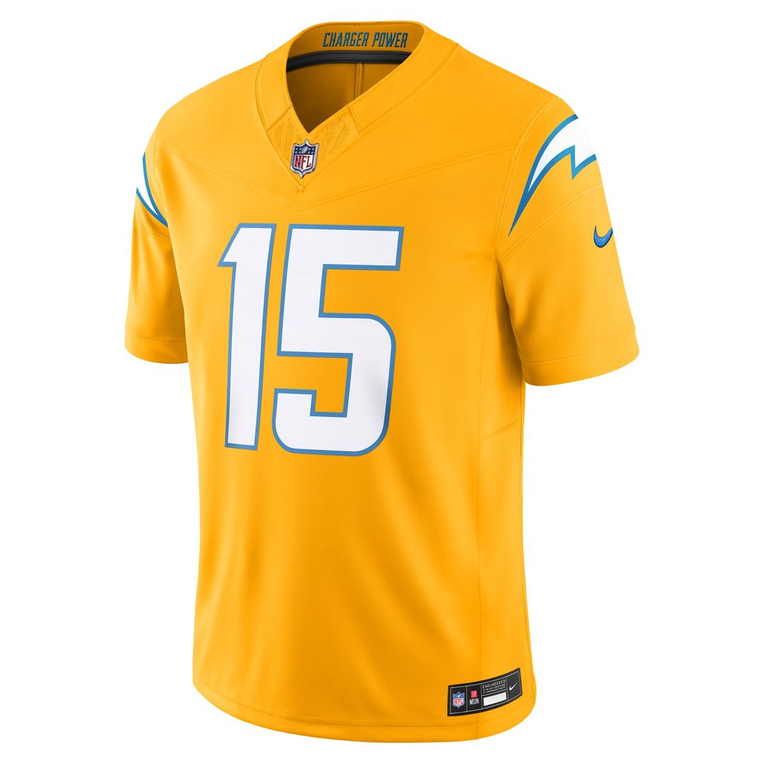 Ladd McConkey Los Angeles Chargers Nike Powder Blue Team Vapor F.U.S.E. Limited Jersey