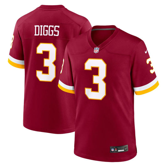 Stefon Diggs Washington Commanders Nike Burgundy Game Jersey