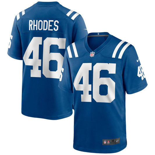 Luke Rhodes Indianapolis Colts Nike Royal Game Jersey