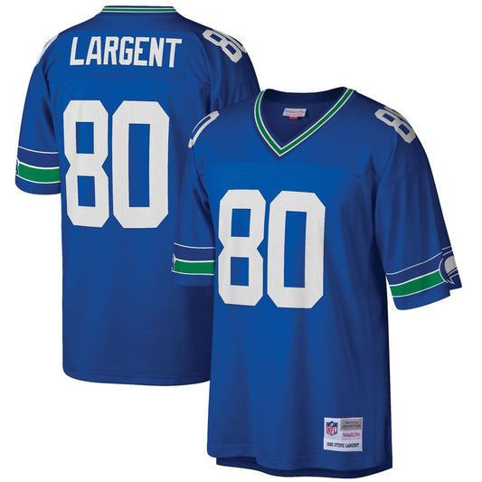 Steve Largent Seattle Seahawks Mitchell & Ness Royal Big & Tall 1985 Retired Player Replica Jersey